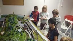 Výstava modelů vláčků a železnic